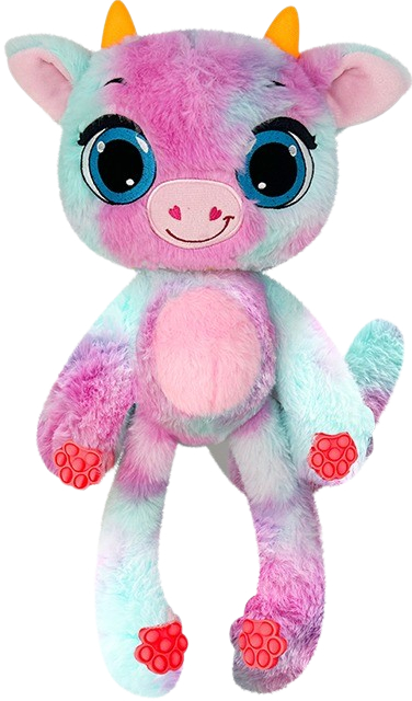 Мягкая игрушка животное Bubble Pops Вишневая коровка (2402005/10) - Фото 1