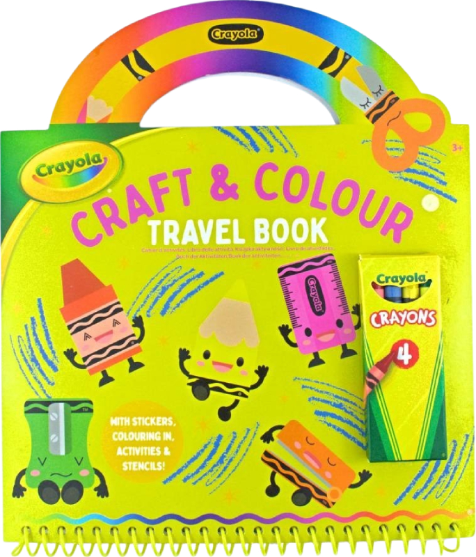Набор для бумажного творчества Crayola Канцелярчики (22933-A) - Фото 1