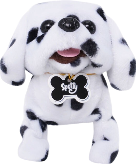 Интерактивная игрушка мягкая Pugs at Play Далматин Spotty (ST-PAP02) - Фото 1