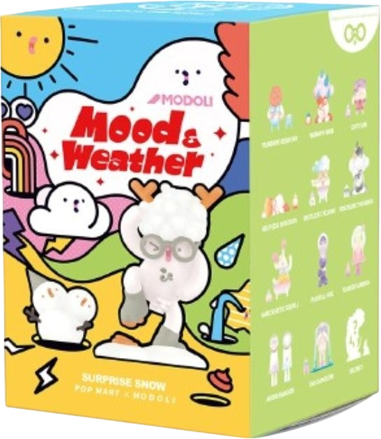 Игровая фигурка-сюрприз Pop Mart MODOLI серия Mood&Weather (MDW-01) - Фото 1
