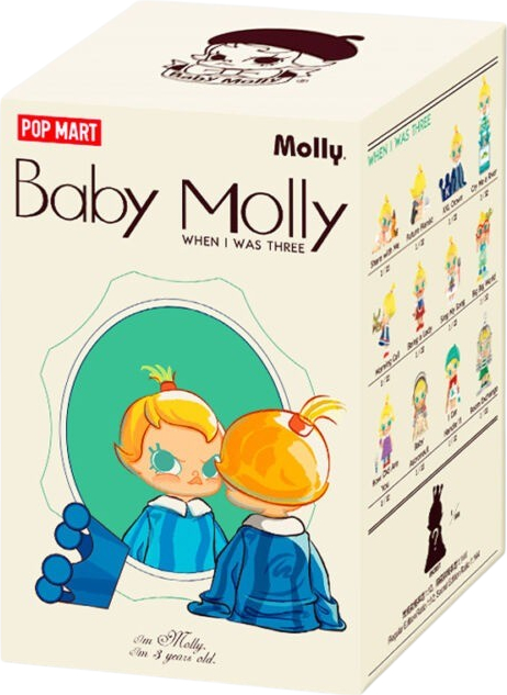 Игровая фигурка-сюрприз Pop Mart Baby Molly серия WhenIwas Three! (BMWIT-01) - Фото 1
