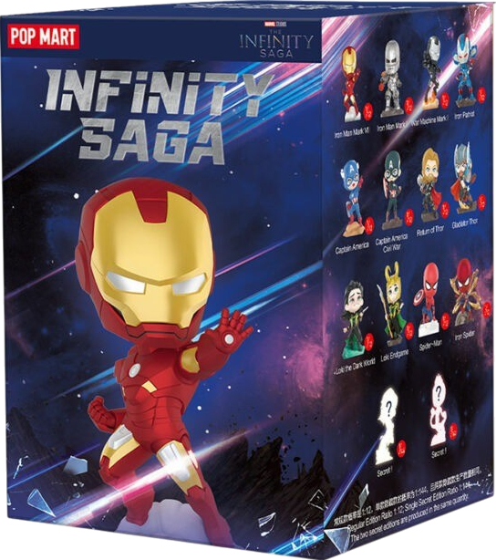 Игровая фигурка-сюрприз Pop Mart Marvel серия Infinity Saga (MISS-01) - Фото 1