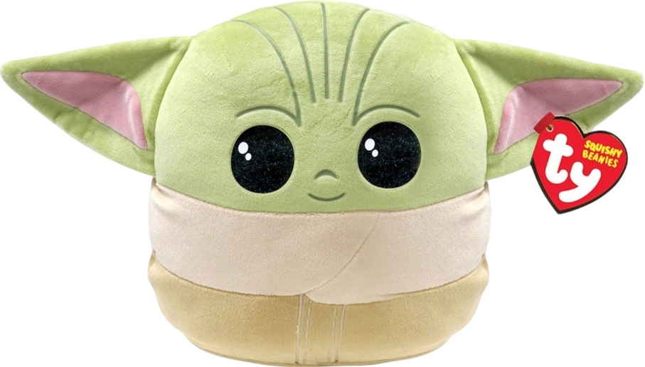 Мягкая игрушка глазастик TY Squish-a-boos GROGU 20 см (39255) - Фото 1