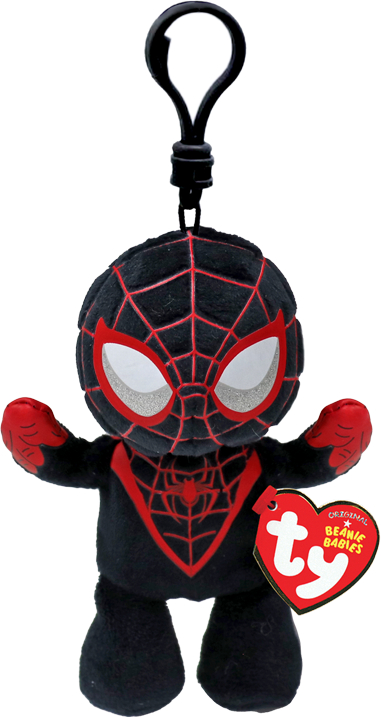 Мягкая игрушка брелок TY Marvel Майлз Моралес 12 см (34008) - Фото 1