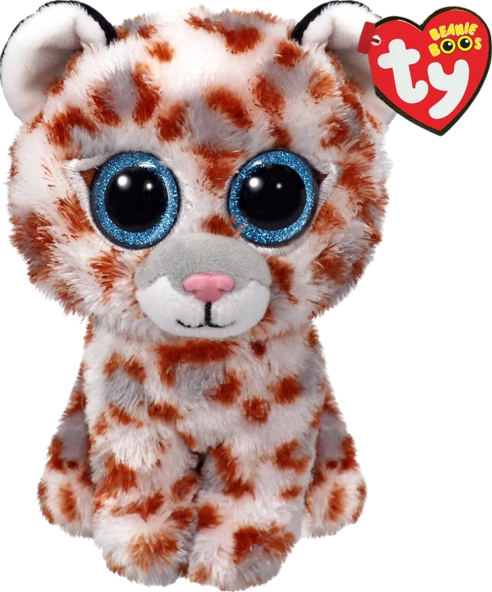 Мягкая игрушка глазастик TY Beanie Boo's Леопард Coco 15 см (37363) - Фото 1