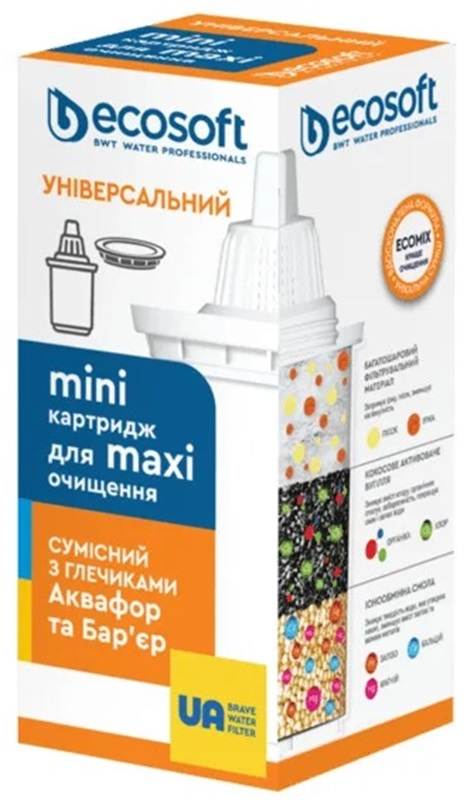 Картридж для фільтру-глечика Ecosoft Універсальний - Фото 1