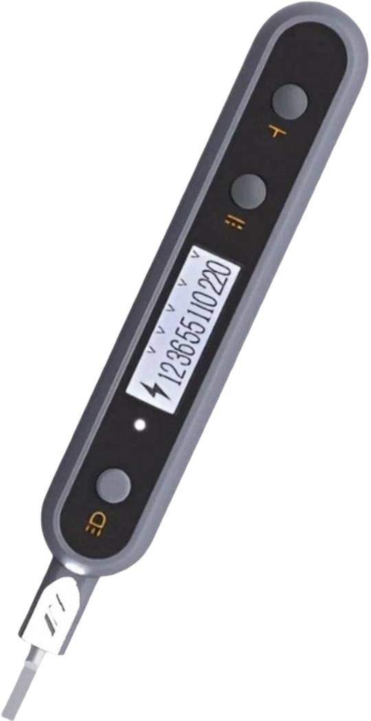 Индикатор напряжения JIMIHOME Digital Display Electric Test Pen Black (JM-G27004) - Фото 1