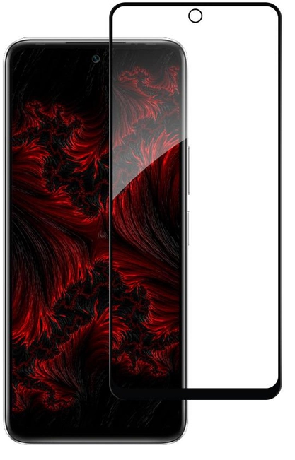 Защитное стекло для смартфона Intaleo Full Glue for Infinix Hot 20S Black (1283126551383) - Фото 1