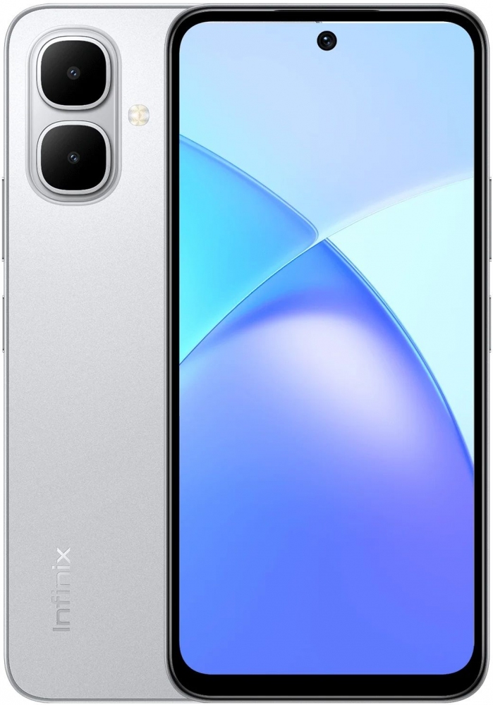 Смартфон Infinix Smart 10 X6725 4/128GB Titanium Silver - Фото 1