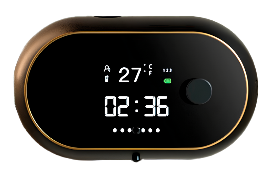Дозатор для мила INSPIRE MYX-W2 Black - Фото 1