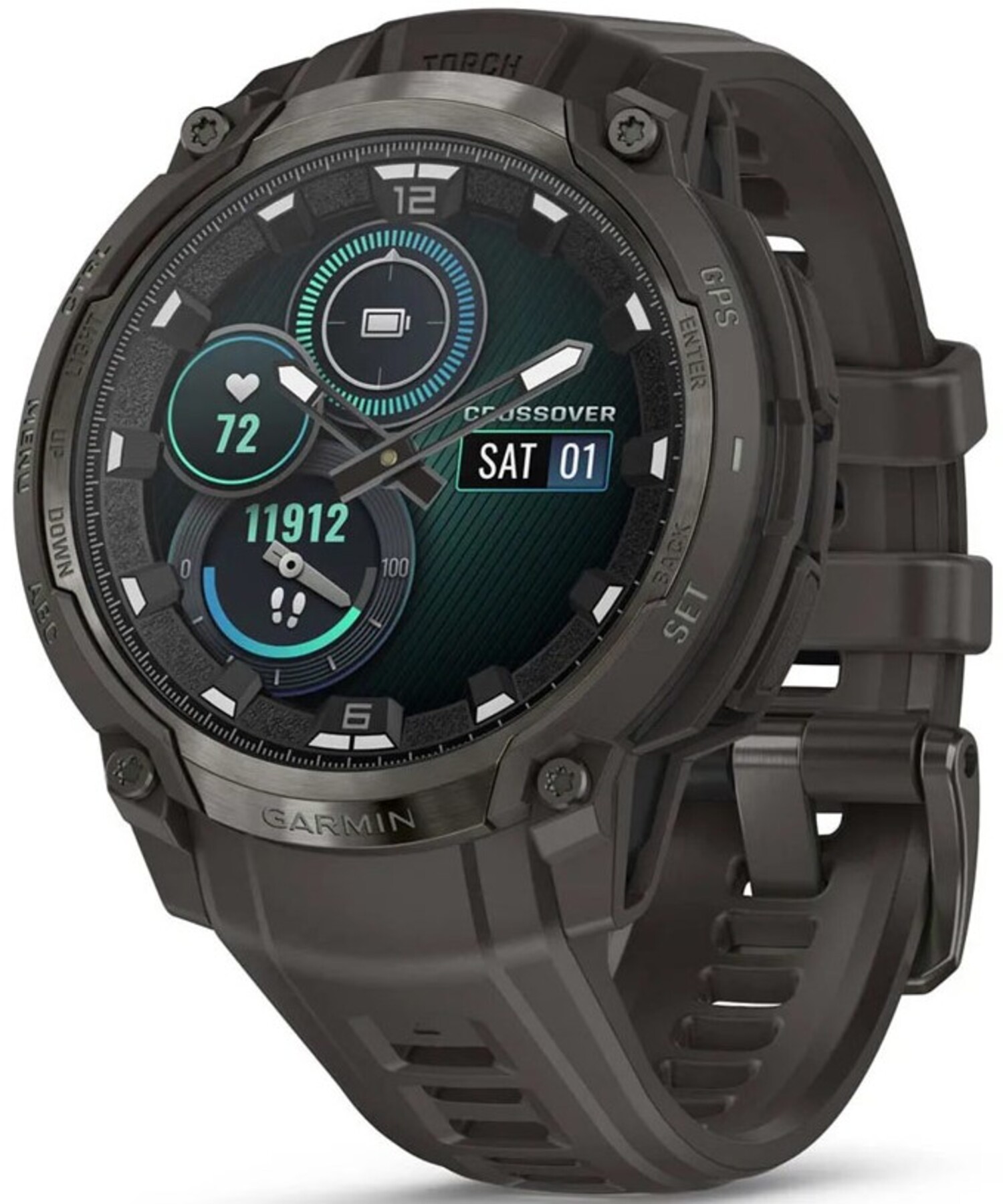 Купить Смарт-часы Garmin Instinct Crossover AMOLED, Charcoal Grey/Charcoal Grey (010-03398-00) - Фото 1 Смарт-часы Garmin Instinct Crossover AMOLED, Charcoal Grey/Charcoal Grey (010-03398-00) - Фото 1