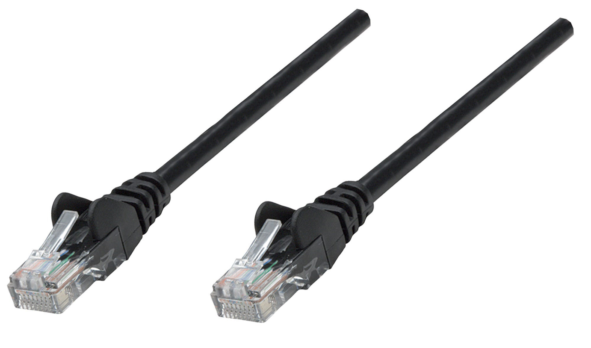 Кабель патч-корд Intellinet UTP Cat.5e 0.5м Black (318143) - Фото 1
