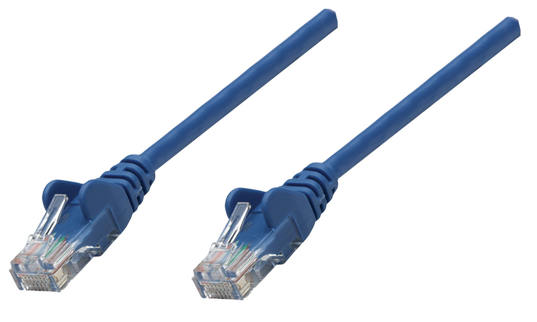 Кабель патч-корд Intellinet UTP Cat.5e 3m Blue (319775) - Фото 1