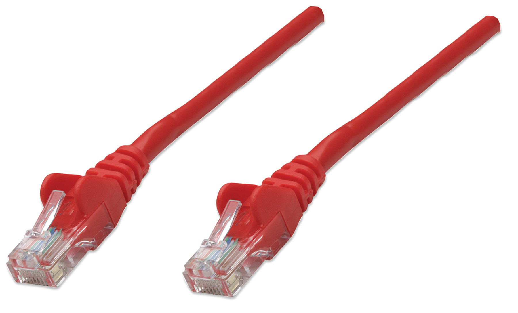 Кабель патч-корд Intellinet UTP Cat.5e  7.5м Red (319898) - Фото 1