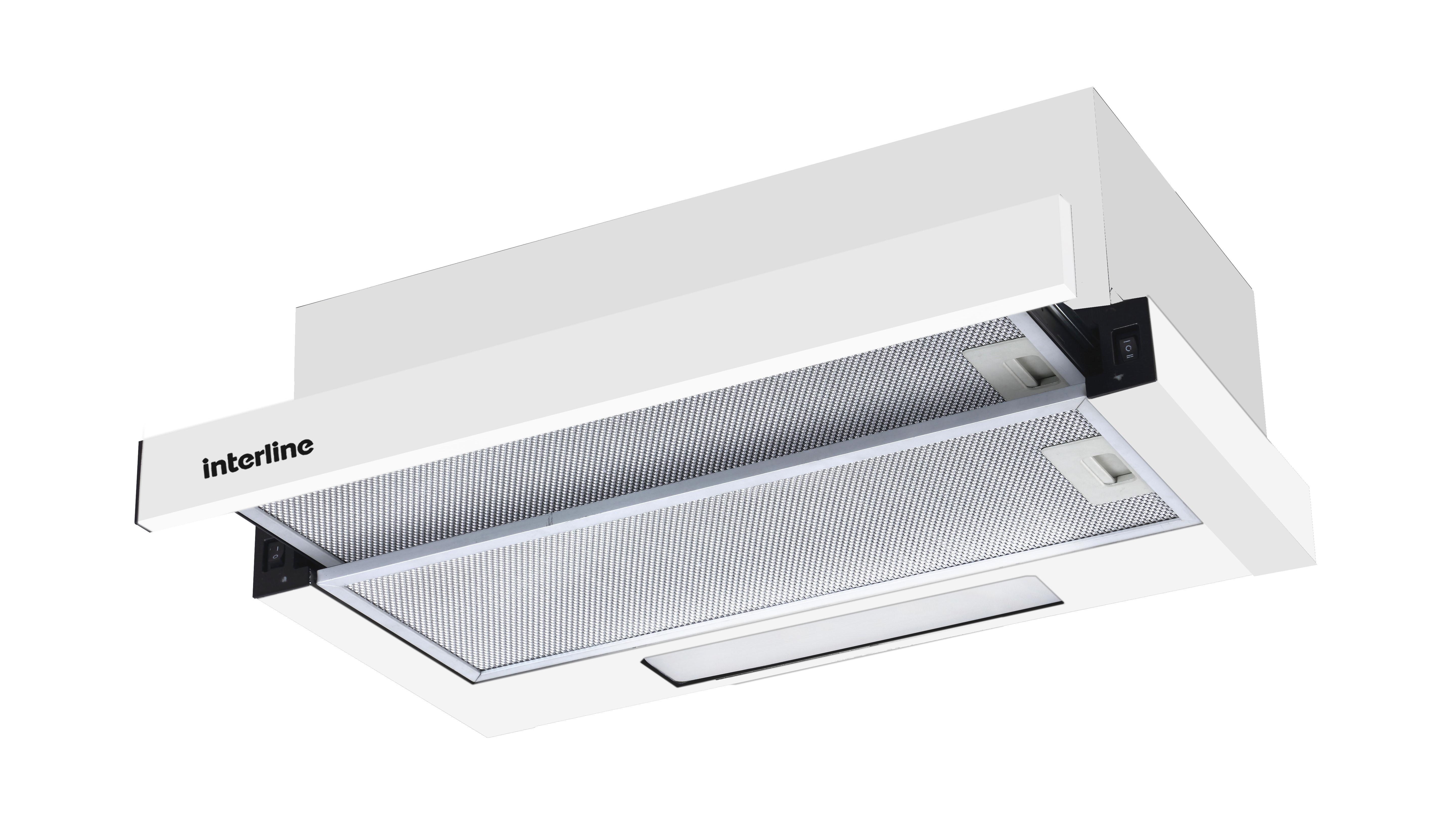 Вытяжка встраиваемая Interline SLIM WH A/60/2/T - Фото 1