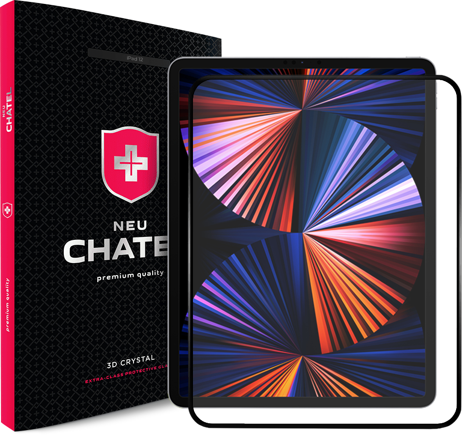 Защитное стекло для планшета NEU Chatel Screen Protective HD Glass 0.26mm for iPad Pro 12.9 Front (NEU-12.9) - Фото 1