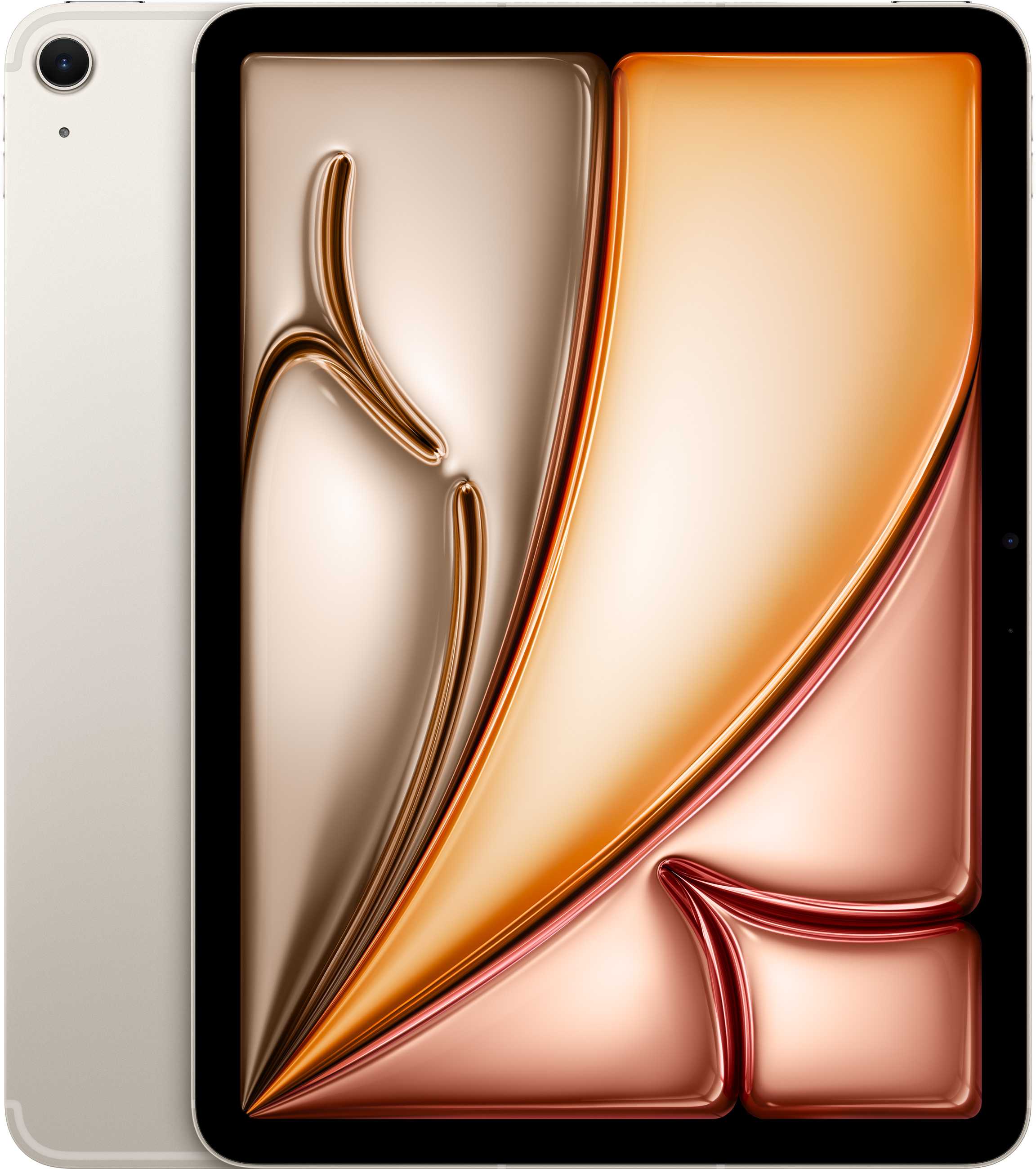 Планшет Apple iPad Air 11'' (M3) Cellular 128GB (MCFX4) Starlight - Фото 1