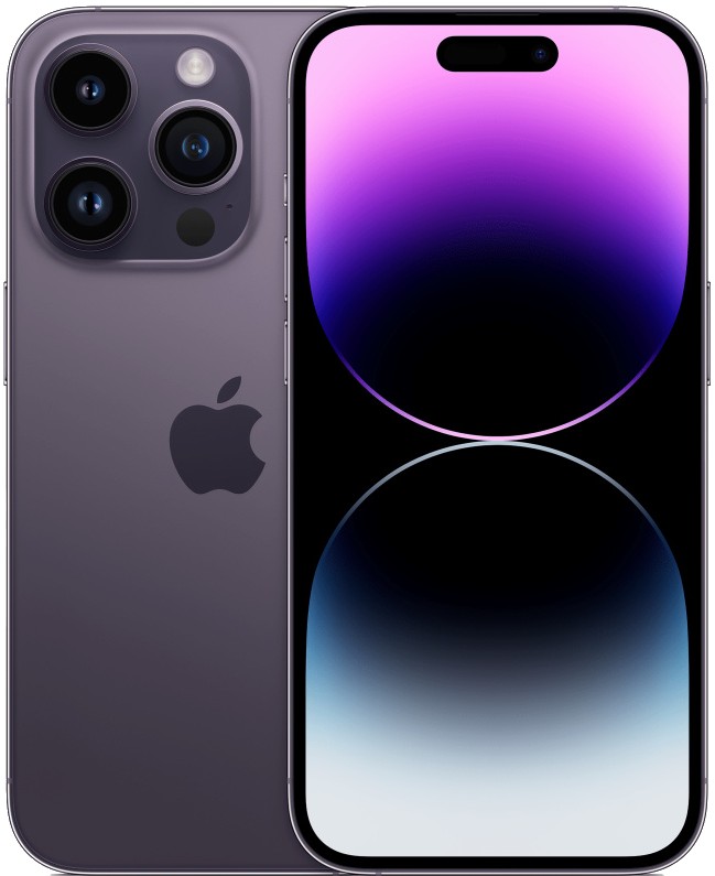 Смартфон Apple iPhone 14 Pro 256Gb Deep Purple  (REF, A) e-SIM - Фото 1