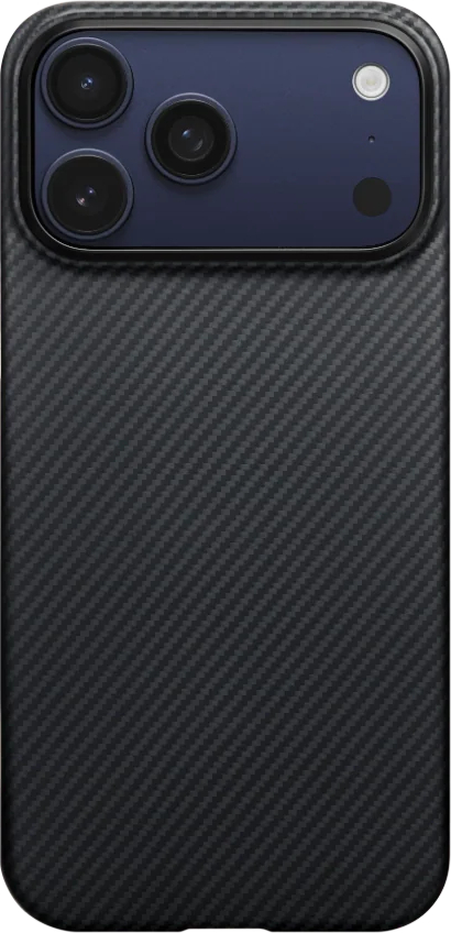 Чохол для смартфону Pitaka Ultra-Slim Twill Black/Grey for iPhone 17 Pro Max (KI1701BPM) - Фото 1