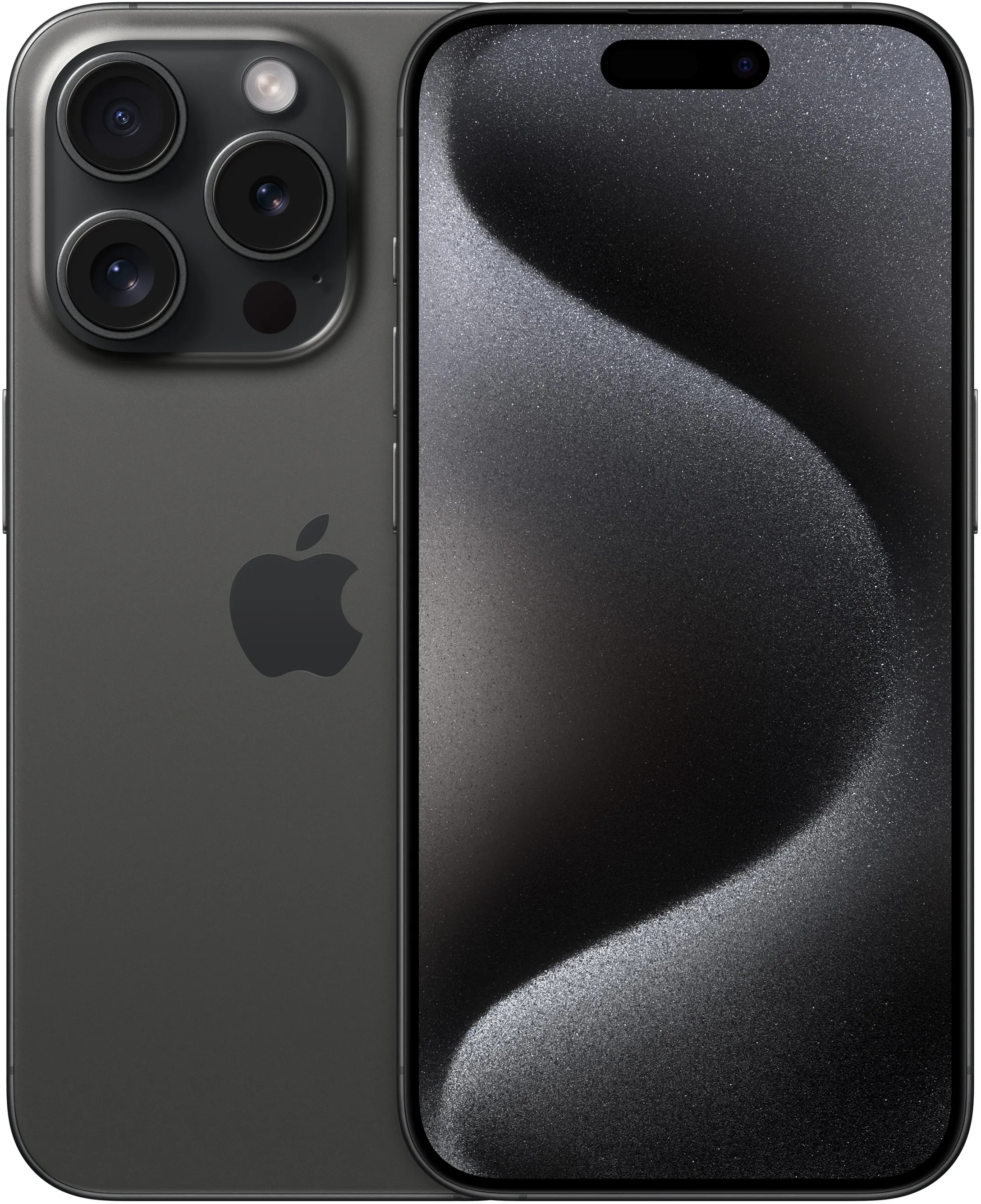 Смартфон Apple iPhone 15 Pro 256GB Black Titanium (REF, A) e-SIM - Фото 1
