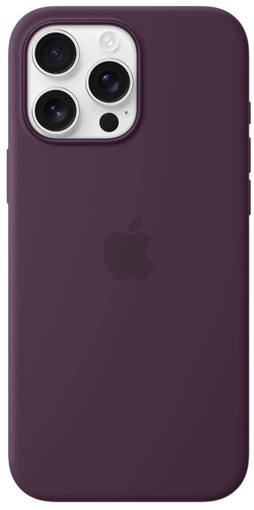 Чохол для смартфону Apple Silicone Case with MagSafe Plum iPhone 16 Pro Max (MYYW3ZM/A) - Фото 1