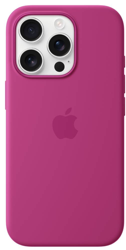 Чохол для смартфону Apple Silicone Case with MagSafe Fuchsia iPhone 16 Pro (MYYN3ZM/A) - Фото 1