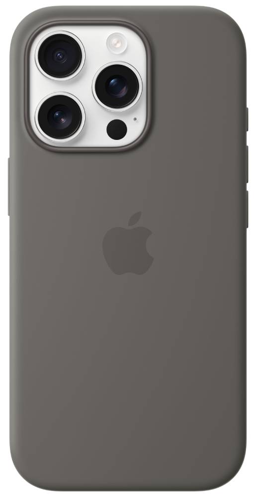 Чохол для смартфону Apple Silicone Case with MagSafe Stone Gray iPhone 16 Pro (MYYL3ZM/A) - Фото 1