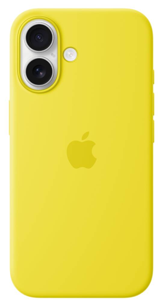 Чехол для смартфона Apple Silicone Case with MagSafe Star Fruit iPhone 16 (MYY73ZM/A) - Фото 1