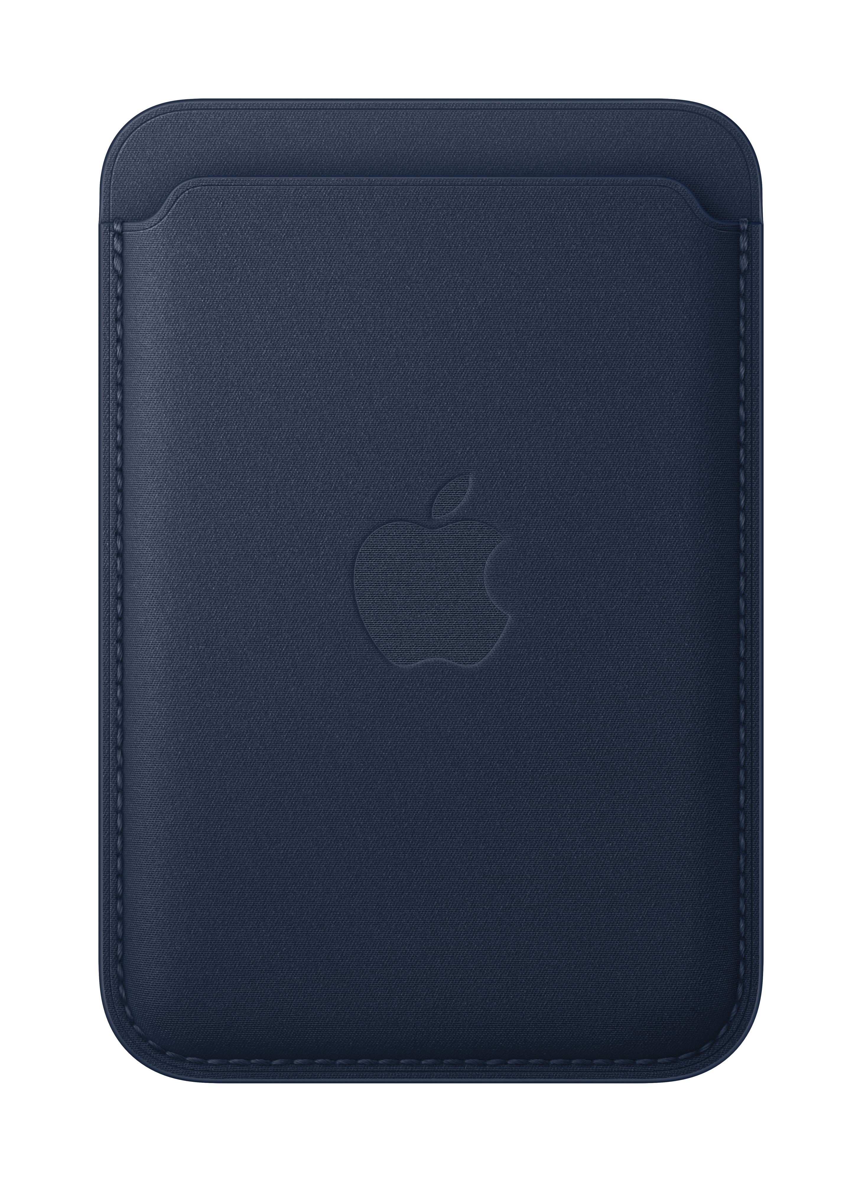 Чохол для смартфону Apple iPhone FineWoven Wallet with MagSafe Deep Blue (MA6X4ZM/A) - Фото 1