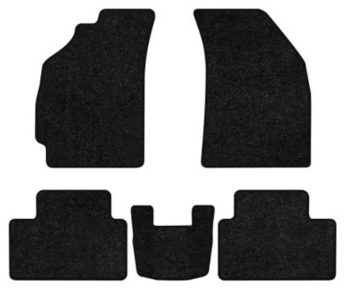 Коврики ворсовые в салон авто EVAtech Standard для Daewoo Nubira (J100) 1997-1999 1 поколение Sedan EU черный кант DO22116CG5VEB - Фото 1