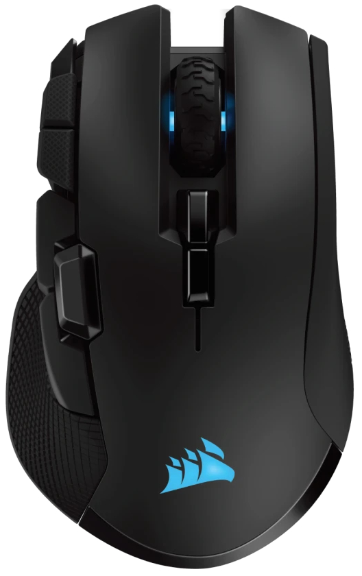 Мышь беспроводная игровая Corsair Ironclaw RGB Wireles Black (CH-9317011-EU) - Фото 1