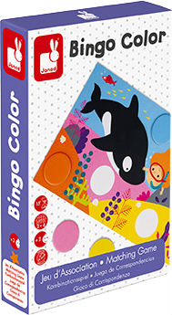 Купити Настільна гра (3-4 роки) Janod Бінго. Вивчення кольору (J02693) - Фото 1 Настільна гра (3-4 роки) Janod Бінго. Вивчення кольору (J02693) - Фото 1