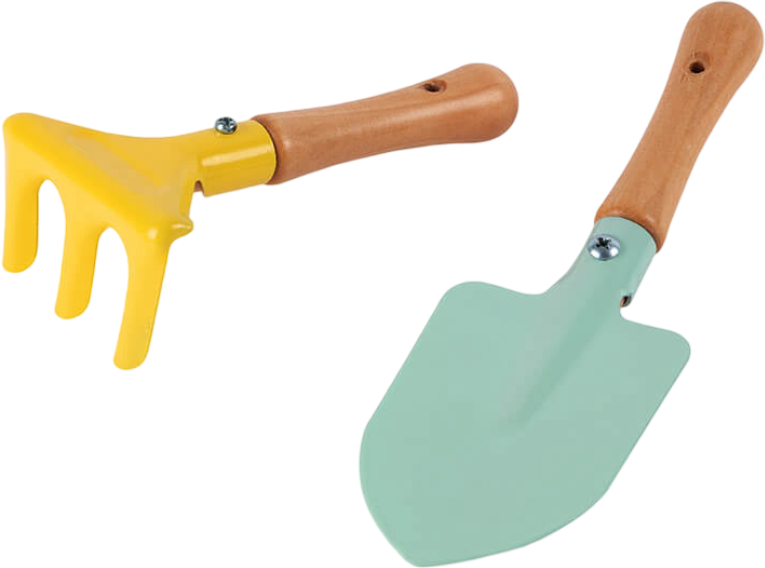 Набор для игры в песочнице Janod Садовые инструменты (J03182) - Фото 1