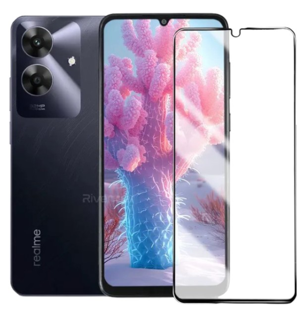 Защитное стекло для смартфона BeCover for Realme Note 60 Black (713033) - Фото 1
