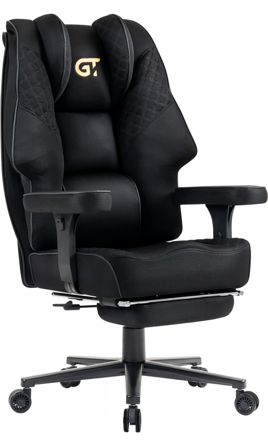 Кресло для геймеров GT Racer X-7482 Fabric Black XL - Фото 1