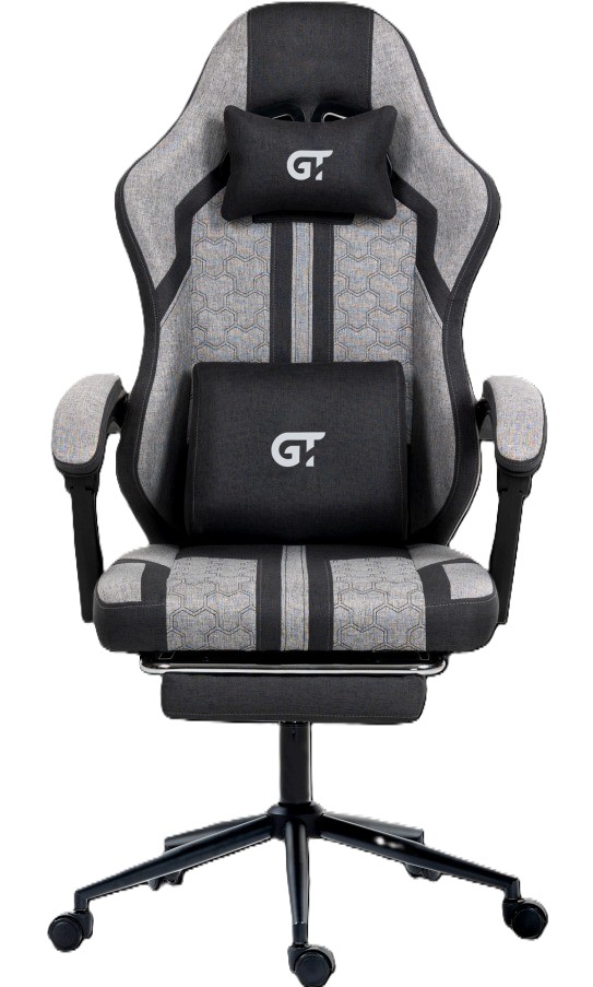 Кресло для геймеров GT Racer X-2337 Fabric Gray - Фото 1