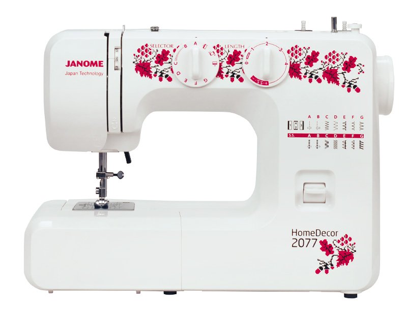 Швейная машина JANOME Home Decor 2077 - Фото 1