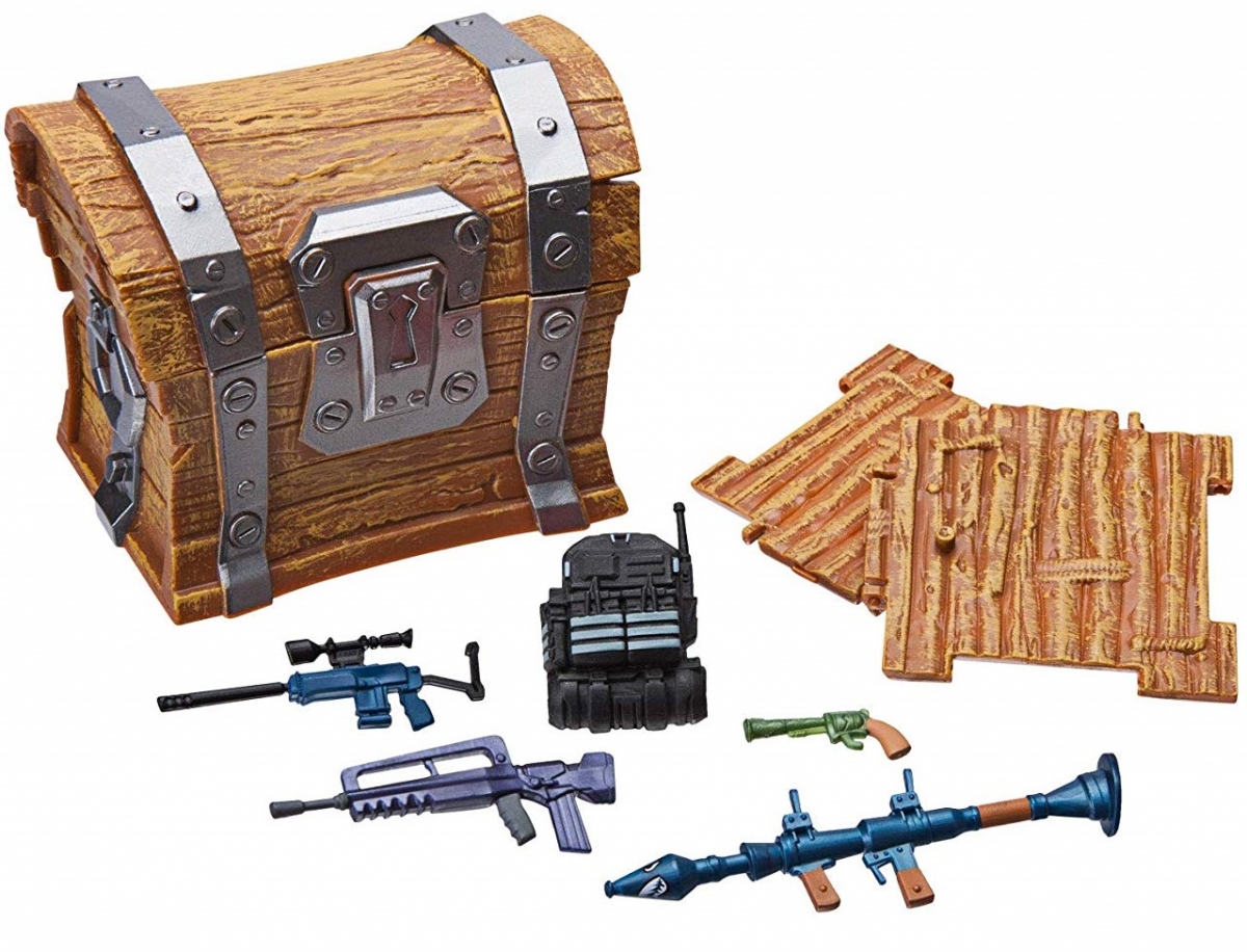 Купить Коллекционные фигурки набор Jazwares Fortnite Loot Chest сундук аксессуаров (FNT0001) - Фото 1 Коллекционные фигурки набор Jazwares Fortnite Loot Chest сундук аксессуаров (FNT0001) - Фото 1