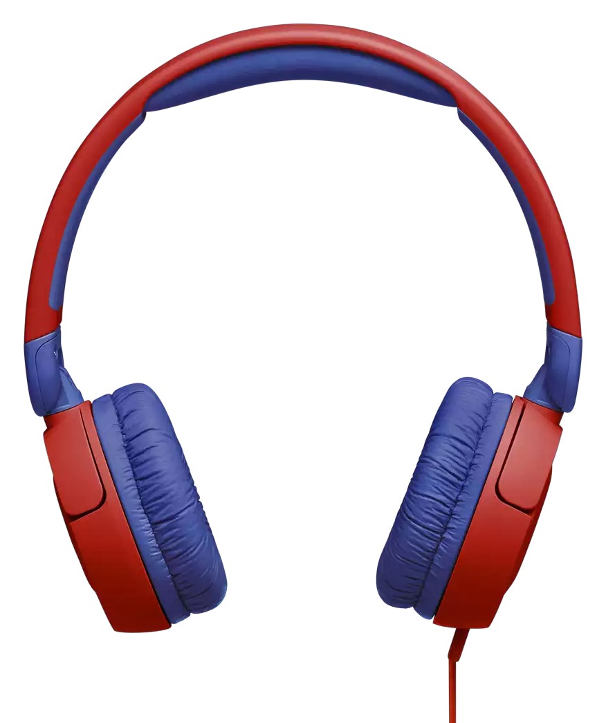 Наушники накладные проводные JBL JR 310 Red (JBLJR310RED) - Фото 1