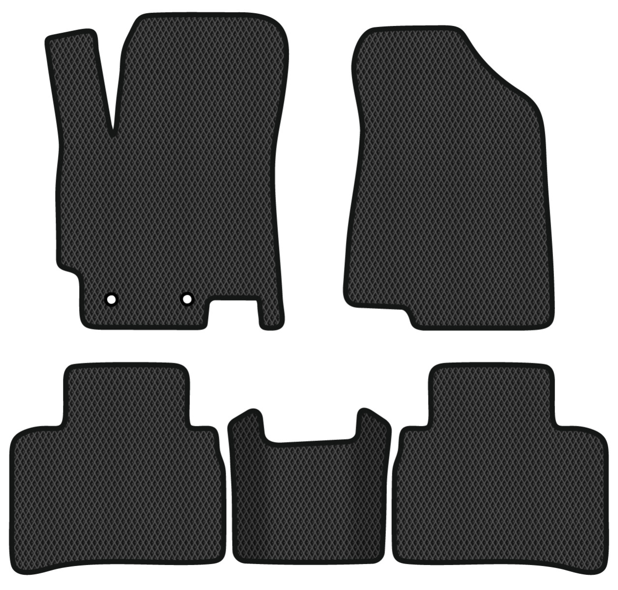 EVA килимки в салон авто EVAtech для J7 JAC 2019 1 покоління Liftback EU JC23705CV5AV2RBB - Фото 1