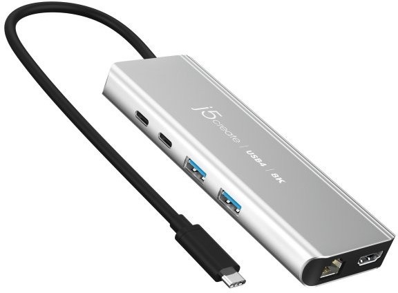 Хаб USB J5create USB-C 6-в-1 (JCD403-N) - Фото 1
