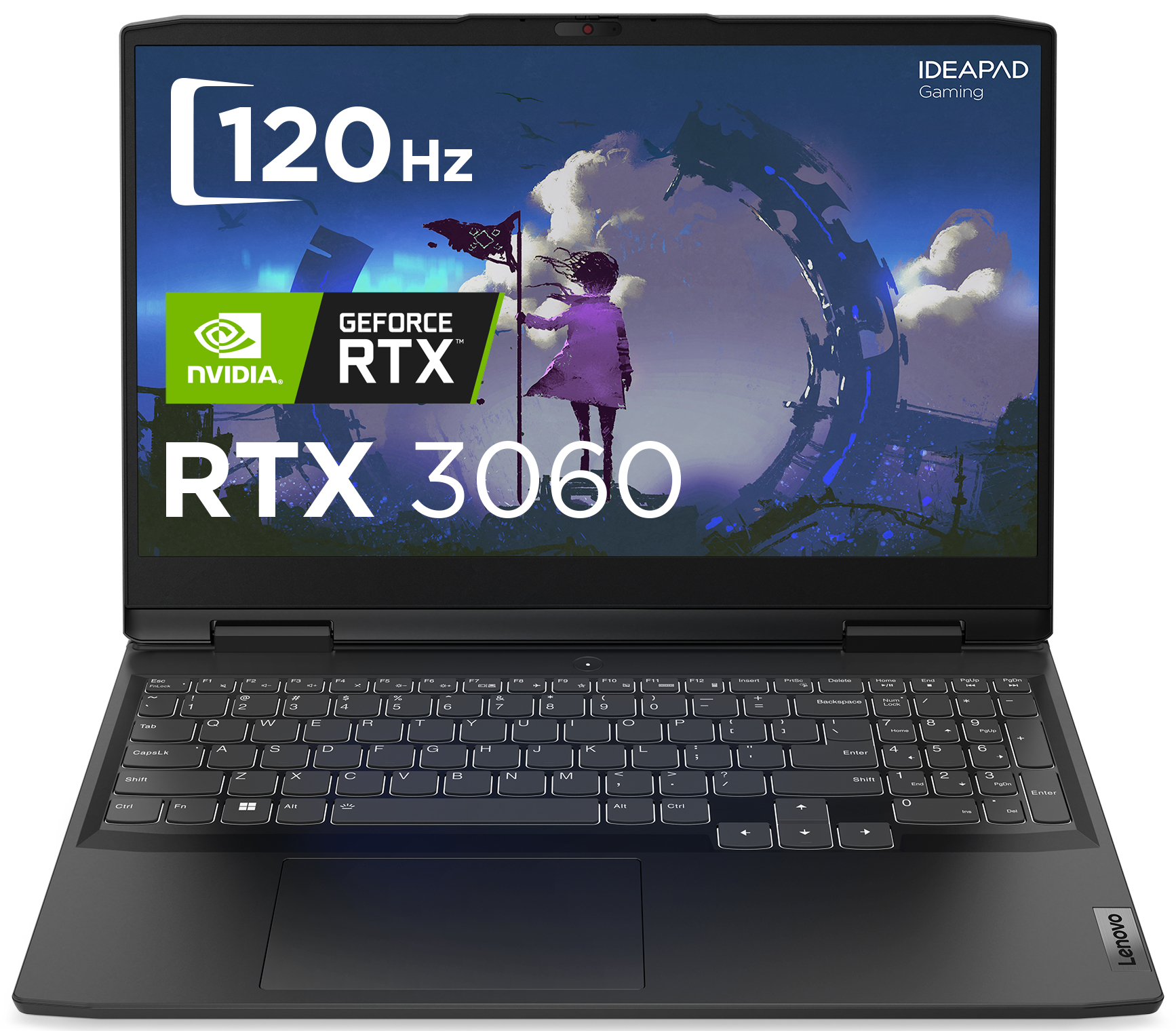 Ноутбук игровой Lenovo Ideapad Gaming 3 15IAH7 (82S900EXRA) Shadow ...
