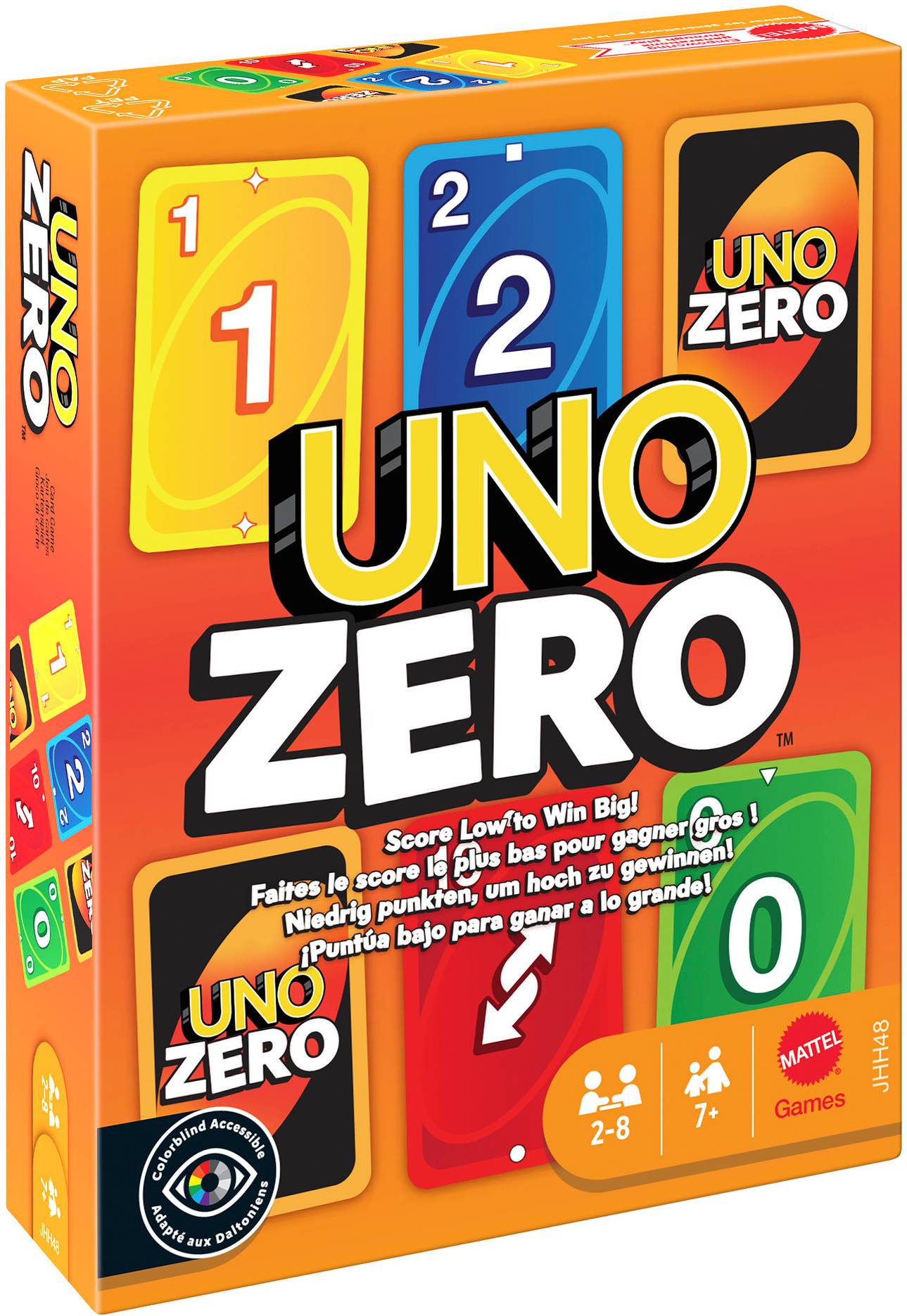 Настільна гра карткова (8+) UNO UNO "Zero" (JHH48) - Фото 1