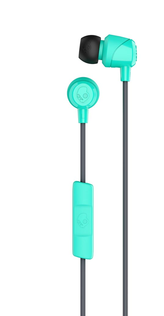 Наушники вкладыши проводные Skullcandy JIB w/mic 1 Miami/Black/Miami (S2DUY-L675) - Фото 1