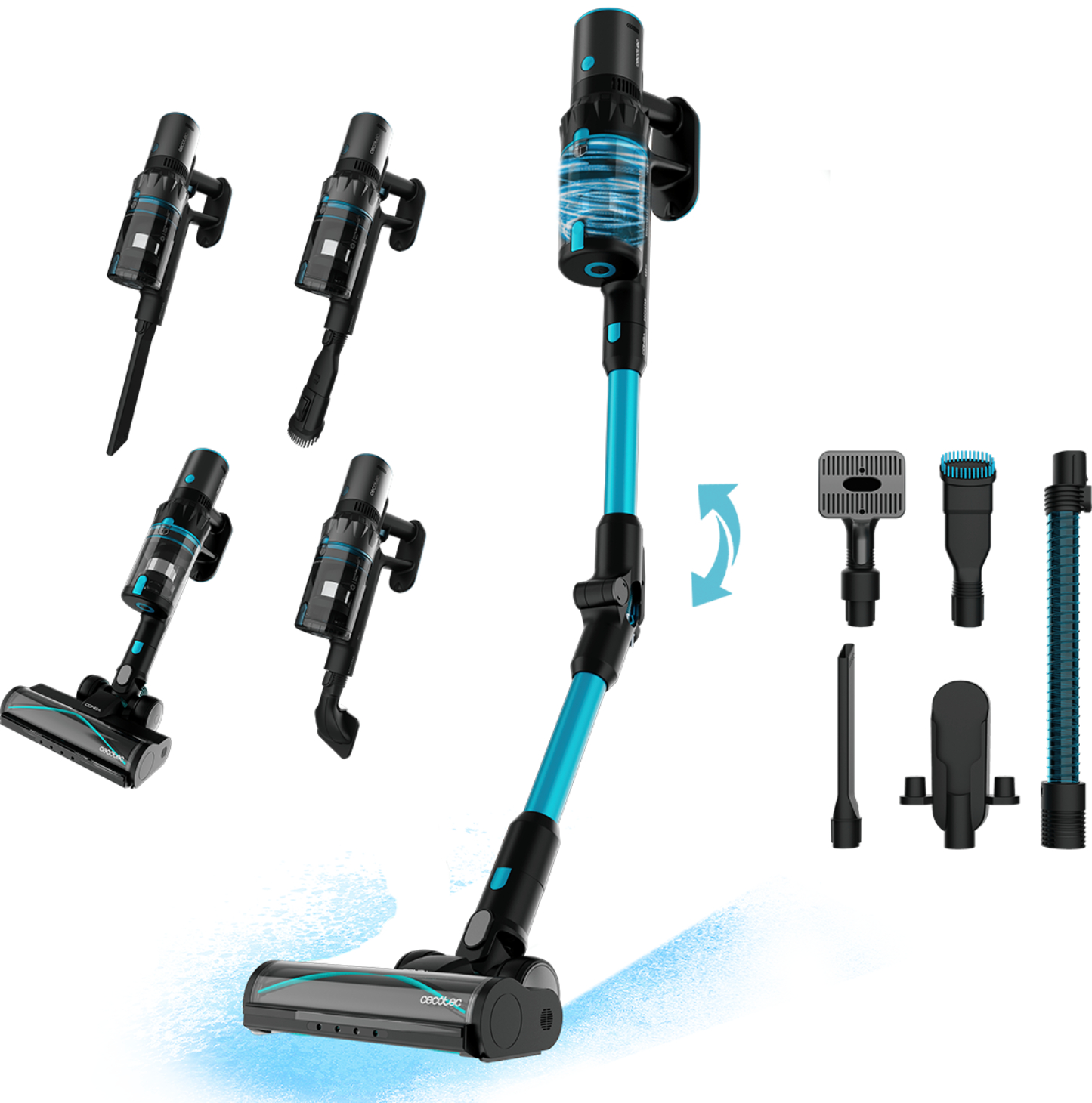 Пылесос ручной для дома Cecotec Conga Rockstar 3500 Storm Pet Flex (A01_EU01_107958) - Фото 1