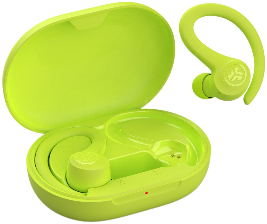 Наушники вкладыши беспроводные TWS JLab Go Air Sport True Wireless Earbuds Neon Yellow (IEUEBGAIRSPRTRYEL124) - Фото 1