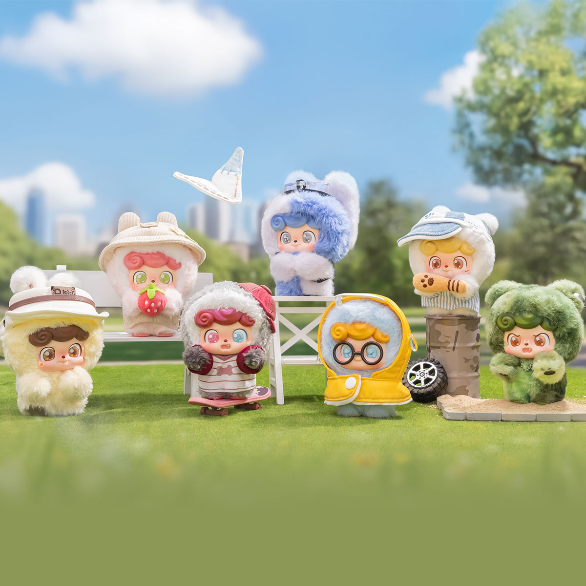 Коллекционная мягкая игрушка Pop Top JOTOYS серии Q.Kid - РАДОСТИ ПРИКЛЮЧЕНИЙ в ассортименте (JO-2025037) - Фото 1