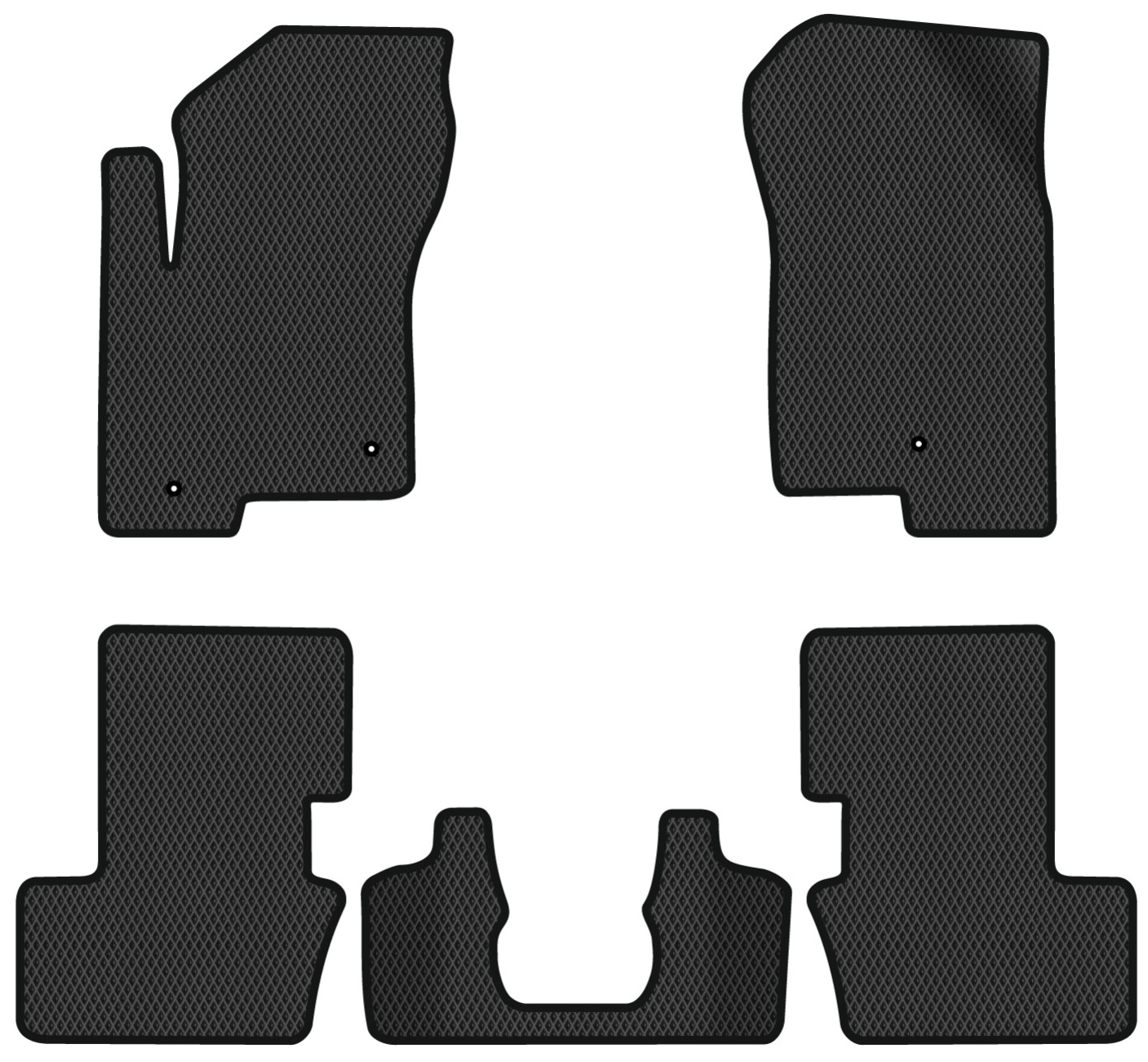 EVA килимки в салон авто EVAtech для Patriot (MK74) Restyling (3 clips) Jeep 2011-2016 1 покоління SUV USA JP11932C5LA3RBB - Фото 1