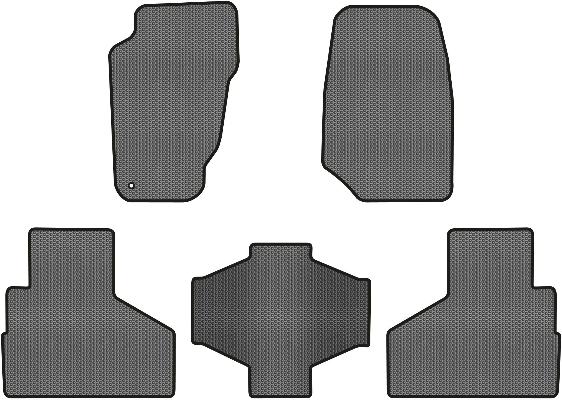 EVA килимки в салон авто EVAtech для Cherokee (KJ) Jeep 2001-2008 3 покоління SUV EU JP12349CB5LA1SGB - Фото 1