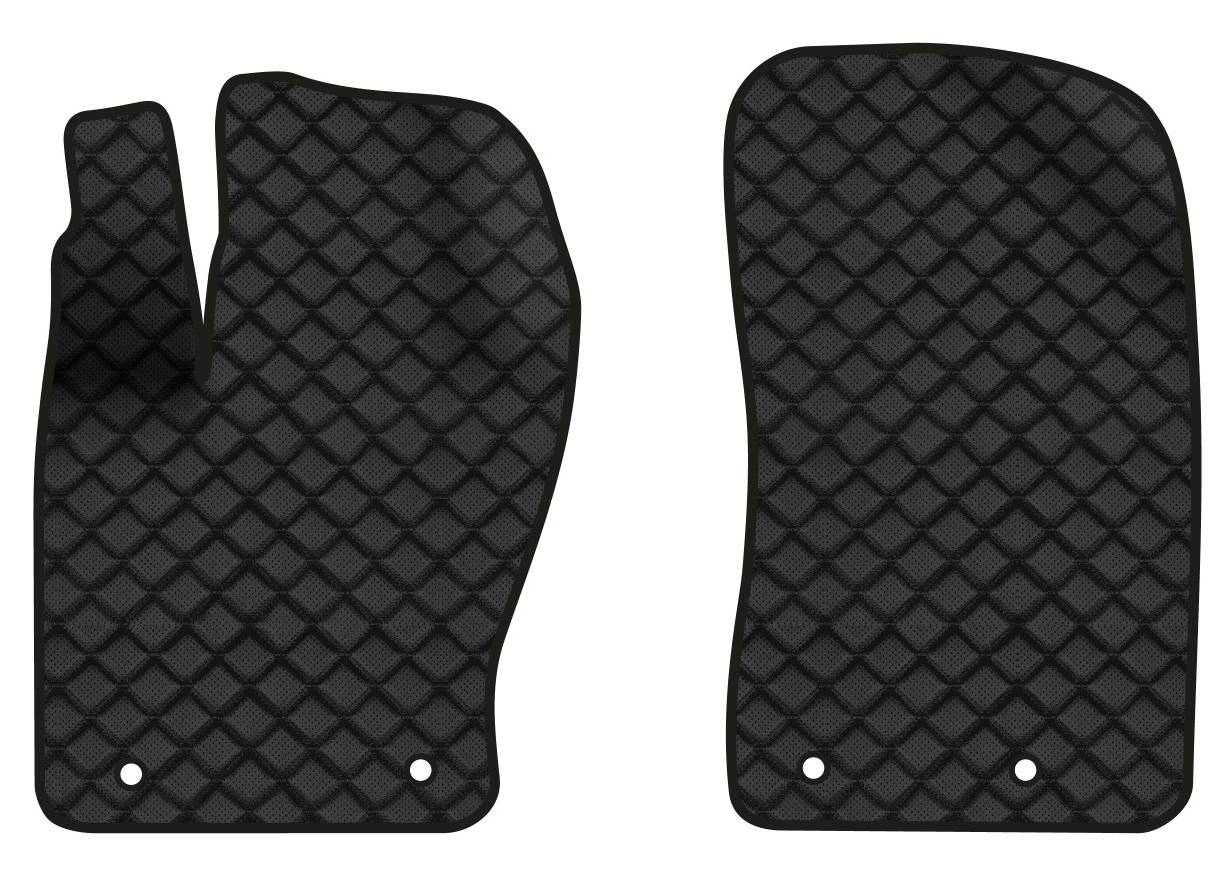Килимки з екошкіри в салон авто передні EVAtech ECO для Compass Jeep 2017 2 покоління SUV USA (JP12618A2OU4BBB) - Фото 1